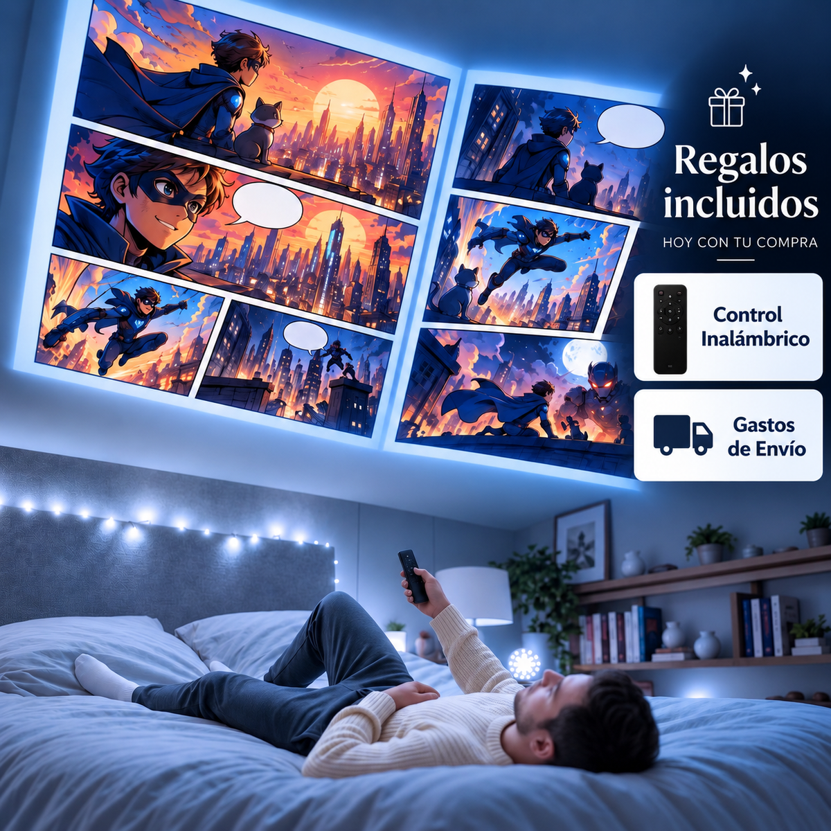 Proyector para leer